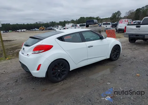 2015 Hyundai Veloster Flex from USA, damaged, VIN KMHTC6AD6FU218367